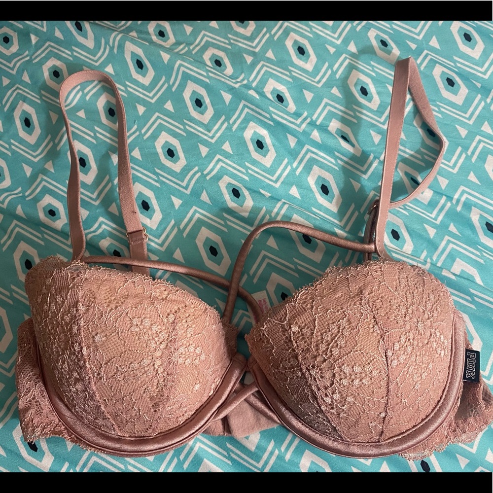 PINK Victoria Secret Date Push Up Bra